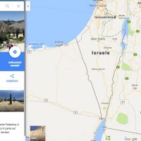Mappa Palestina su Google Maps