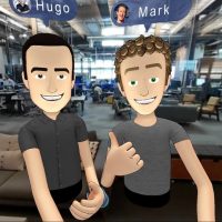 Hugo Barra e Mark Zuckerberg