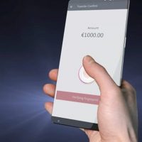 Sensore d'impronte sotto il display