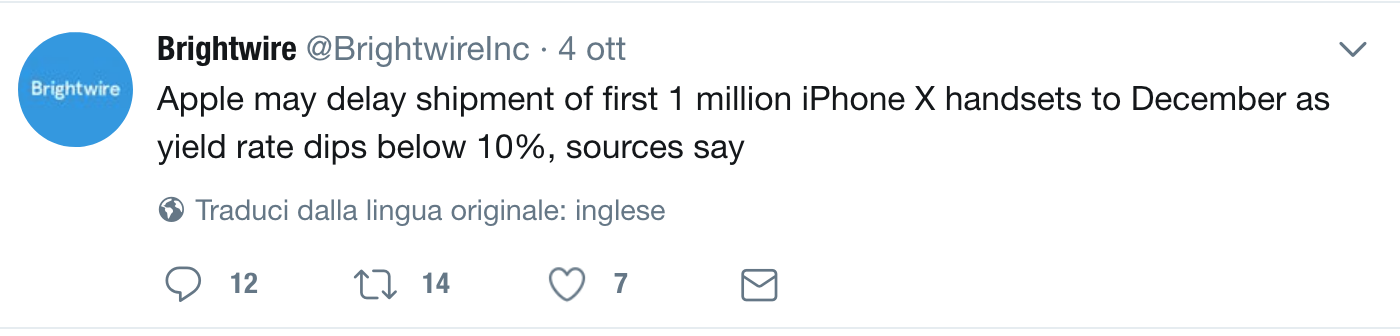 iPhone X