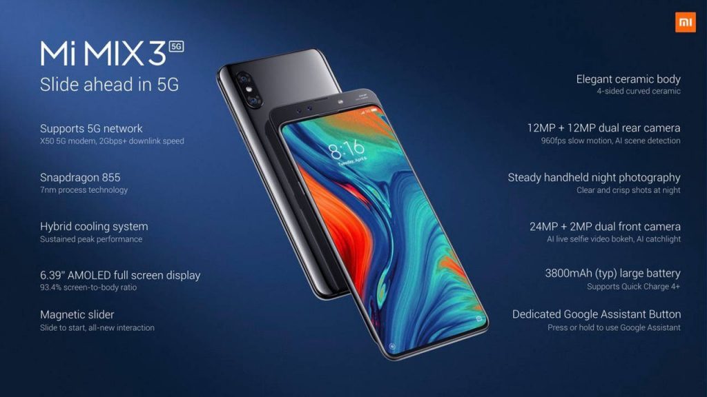 Mi MiX 3 5G